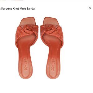 Shutz Kareena Knot Mule Sandal--NWT